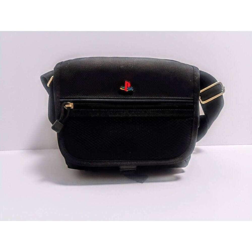 SONY PLAYSTATION 1 PS1 OEM NYLON MESSENGER & TRAVEL SHOULDER BAG W STRAP